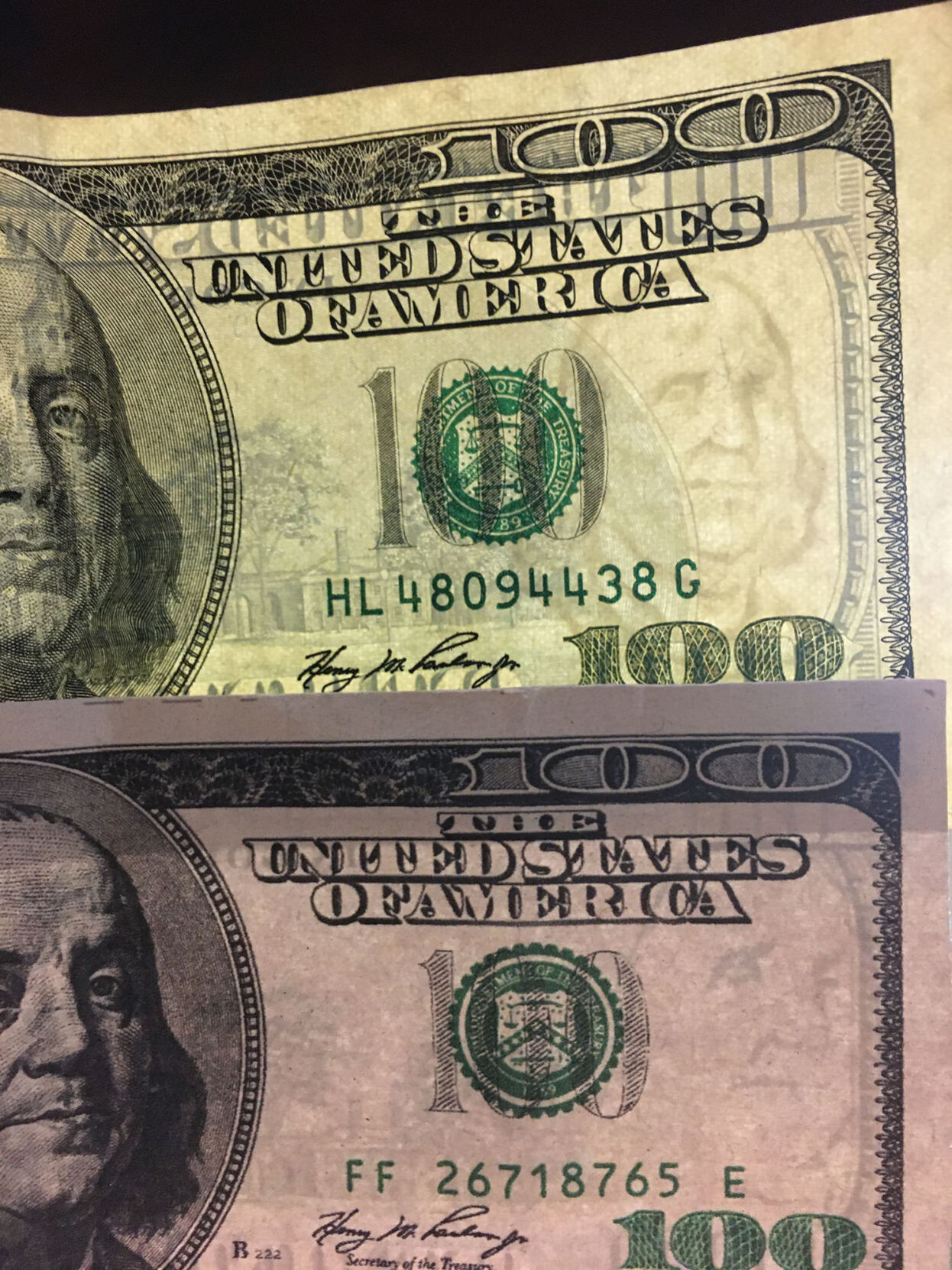 How To Id Fake 100 Dollar Bills